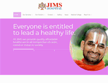 Tablet Screenshot of jimshospital.org